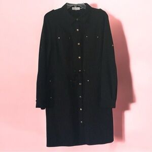 Calvin Klein - safari shirt dress